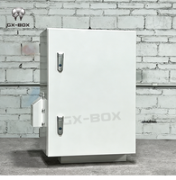 Caja de Distribución Eléctrica para Exteriores de Acero Galvanizado con Certificación CE IP65 y Carcasa Metálica