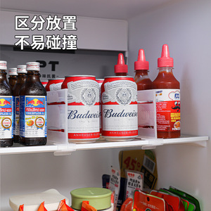 Refrigerator Divider Transparent Rectangle 1 Layer Lightweight <b>Kitchen</b> <b>Storage</b> Organizer - Product Image 2