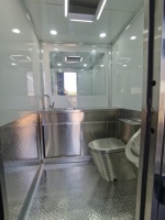 Maisons préfabriquées économiques, toilettes mobiles de luxe, camion-citerne, unité de toilettes mobiles, toilettes portables pour adultes handicapés