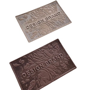 <strong>Custom</strong> Artistic Embossed <strong>Leather</strong> <strong>Label</strong> Lederlabel Etiquette En Cuir Personalized Logo Genuine Faux <strong>Leather</strong> Tag for <strong>Jean</strong> Jacket - Product Image 4