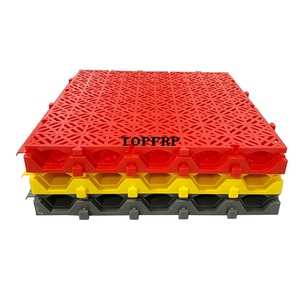 Free Trenching Drainage Channel Car Wash Room <b>Plastic</b> <b>Floor</b> Grille with Cover - Product Image 2