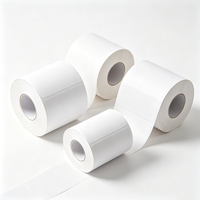 Étiquettes d'expédition personnalisées Haoxuan pour le commerce électronique, rouleaux d'autocollants imprimables en papier thermique direct pour la gestion des commandes
