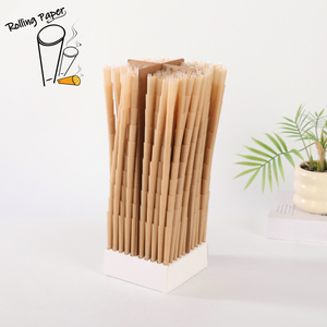 Papier à rouler conique personnalisé couleur 109MM98MM84MM, jetable, biodégradable, spécifique pour fumer, avec filtre M - Product Image 1