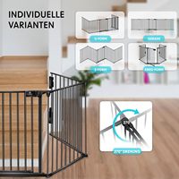 KNIVES Grille de protection en métal pour porte de foyer, grille de protection pour foyer, four, sécurité des enfants, protection des animaux, ensemble de 5 pièces (60x75 cm)