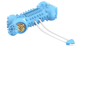 Juguete Masticable para Perros con Forma de Hueso, Cepillo de Dientes de TPR, Palillo de Limpieza Dental con Soporte para Golosinas para Perros Pequeños, Medianos y Grandes - Product Image 4