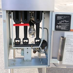 Approvisionnement direct usine, Vente chaude : Équipement de cuisine professionnel, Friteuse à gaz 3 tubes style américain, Contrôle par thermostat, Capacité 20L d'huile - Product Image 3