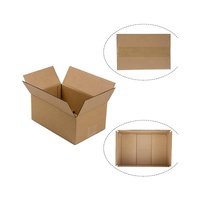 Boîte en carton d'emballage de papier ondulé de doublure d'éponge de boîte en carton de maître mobile écologique sur mesure pour l'expédition