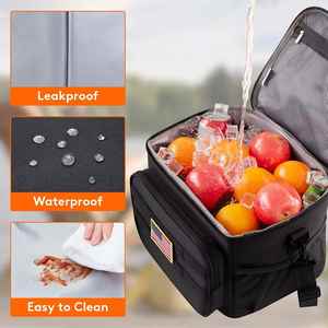 Sac isotherme pour repas scolaire, sac à bandoulière pour enfants, sac à repas pour adultes, sac isotherme pour pique-nique et voyage - Product Image 5