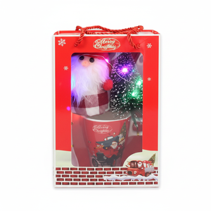 6.8 \ "X10 \" X4 \ "Set di tazze in ceramica di Natale con luce 36 pz/c Set di tazze in ceramica di Natale - Product Image 2
