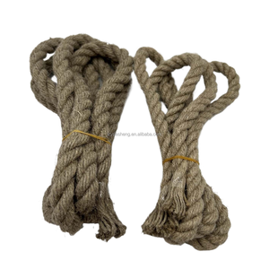 Usine vente 100% corde de chanvre naturel pur 3 brins torsadé Flexible cordons de chanvre <span class=keywords><strong>bobine</strong></span> pour artisanat jardinage maison projets de bricolage - Product Image 1