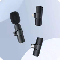 Microphone Lavalier sans fil 2023 populaire pour la diffusion en direct de vidéos et de conférences, premier choix pour les cours et les réunions