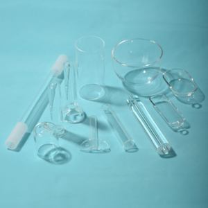 Cubeta de Tubo de Ensayo de Cuarzo Transparente SJ QUARTZ Resistente a la Corrosión para Aplicaciones de Vacío/Químicas/Laboratorio - Product Image 3