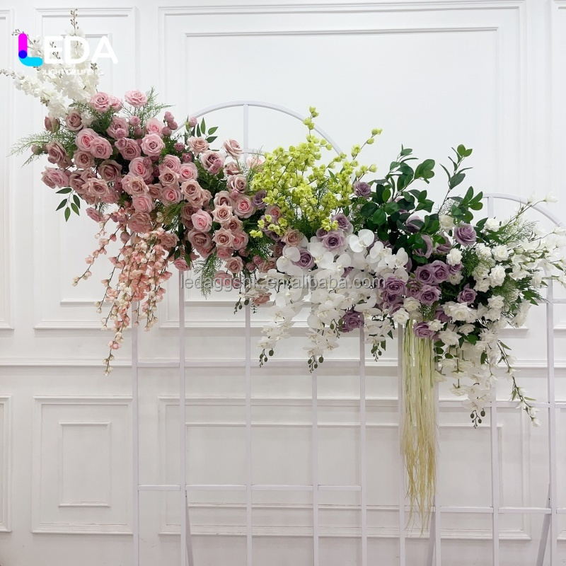 Chemin de table floral de 1 mètre