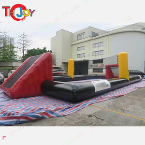 Terrain de Football gonflable Portable 2 en 1, dimensions de 15x8m, terrain de volley-ball et d'arène de Football - Product Image 3