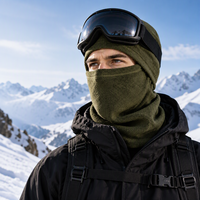 Cagoule polaire personnalisée OEM coupe-vent pour ski et moto, doublure de casque intégrale, cache-cou d'hiver pour fournisseurs de marques d'extérieur