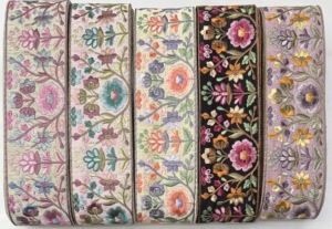 Tissu en dentelle florale très vendu, garniture en dentelle, maille douce pour robes féminines - Product Image 2
