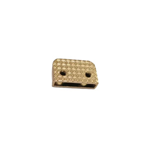 Wide U Shaped Zinc Alloy Chain Tail 21mm X 12mm For Bags Handbags Leather Goods <b>Hardware</b> Accessory - Product Image 3