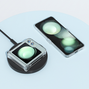 Coque de téléphone rigide transparente pour <span class=keywords><strong>Samsung</strong></span> <span class=keywords><strong>Galaxy</strong></span> z Flip <span class=keywords><strong>3</strong></span> 4 5 housse de protection pour caméra pliante coque de téléphone portable transparente - Product Image 3