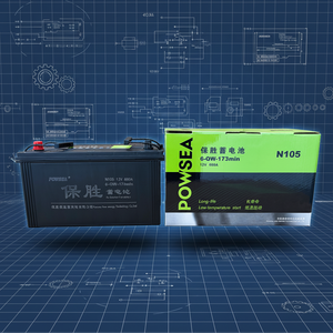 Nueva Batería de Coche POWSEA E41 a Precio Económico, 12V 100Ah 680 CC, Garantía de 12 Meses, Baterías de Plomo-Ácido de Alta Calidad para Arranque y Parada de Coches y Camiones - Product Image 6