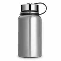 Meilleures ventes, gobelets en acier inoxydable à double paroi de 22 oz 25 oz 32 oz 40 oz, sans BPA, bouteilles d'eau pour le sport à large ouverture