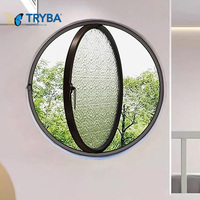Fenêtres en aluminium et verre de style moderne Tegood, moustiquaire en acier inoxydable, ouverture horizontale à battants, persiennes en alliage d'aluminium coupe-vent