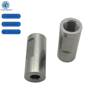 High Quality Custom Made Chrome Plated Carbon Steel Cylindrical Hollow Dowel Pin With Internal Threaded