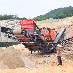 פחם נייד חרוט בטון דיזל השפעה ריסוק צמח מסוע פטיש כרייה סלע בלסת אבן סלק לסת - Product Image 4