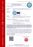 Compteurs de chaleur à ultrasons certifiés CE/MID Mètres Mbus Rs485 Lora Wan BTU 20mm