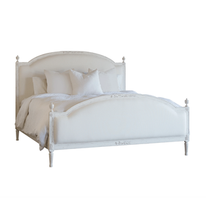 עיצוב עכשווי מודרני עץ מיטת קיר צרפתית כפרי בסגנון הבליה גימור לבן המלכה המלכה קינג רהיטי חדר שינה - Product Image 6