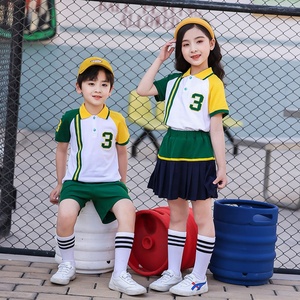 Personalización de fábrica, uniforme para estudiantes de primaria y secundaria, ropa de verano para niños, kits de uniformes deportivos escolares - Product Image 4