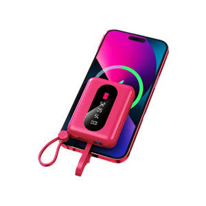 พาวเวอร์แบงค์พกพาใหม่ล่าสุด ความจุ 10000mAh จอ LED แสดงผล ชาร์จเร็ว 10W ช่องเสียบ USB ช่องเสียบ Type-C สายในตัว สำหรับโทรศัพท์ - Product Image 2