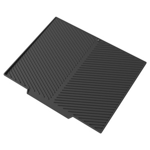 Silikon-Geschirrabtropfmatte für die Küche Hitzebeständige Matte Über-Spüle Abtropfschale Abflussmatte Haushaltswaren - Product Image 2