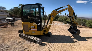 Cat302, mini-excavatrice d'occasion de 2 tonnes, à vendre, Caterpillar 302 Cr avec chenilles en caoutchouc - Product Image 3
