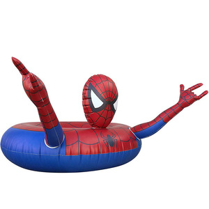 Spider-Man Inflatable Swimming Ring 100cm Kids Pool Float Water Toy For Children Outdoor Fun - Product Image 5