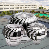 Ventilateur axial à énergie naturelle pour entrepôt, turbine de toit à énergie éolienne non motorisée pour la ventilation