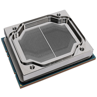 Bloc d'eau 3090/vga/ailerons/115x250mm/refroidisseur d'eau cpu pompe mono bloc radiateur en verre à bulles