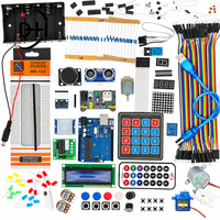 Kit de démarrage amélioré pour Arduino UNO R3, kits de démarrage, suite d'apprentissage électrique DIY, composants électroniques pour ARDUINO Starter KIT