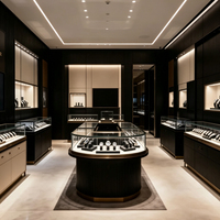 Vitrines personnalisées pour les magasins de montres de luxe : design minimaliste qui met en valeur la qualité haut de gamme