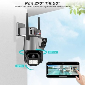 Yoosee 8MP 4K IP Outdoor WiFi PTZ Dual Lens CCTV <b>Camera</b> Auto Tracking Waterproof <b>Security</b> Video Surveillance <b>Light</b> Alarm Cameras - Product Image 5