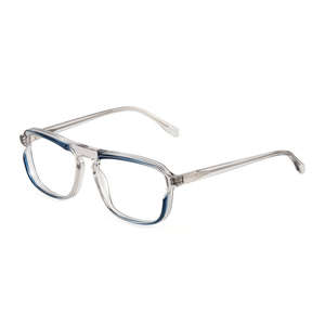 Montures <span class=keywords><strong>de</strong></span> lunettes en acétate faites à la main <span class=keywords><strong>de</strong></span> qualité supérieure, anti-lumière bleue, lunettes optiques, montures <span class=keywords><strong>de</strong></span> lunettes pour hommes et femmes - Product Image 5