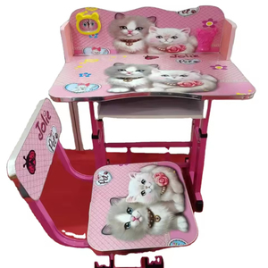 Dc10 lớp học đồ nội thất, sinh viên nghiên cứu bàn, có thể điều chỉnh trường tiểu học Bàn và ghế Set nghiên cứu bảng và Ghế cho trẻ em - Product Image 1