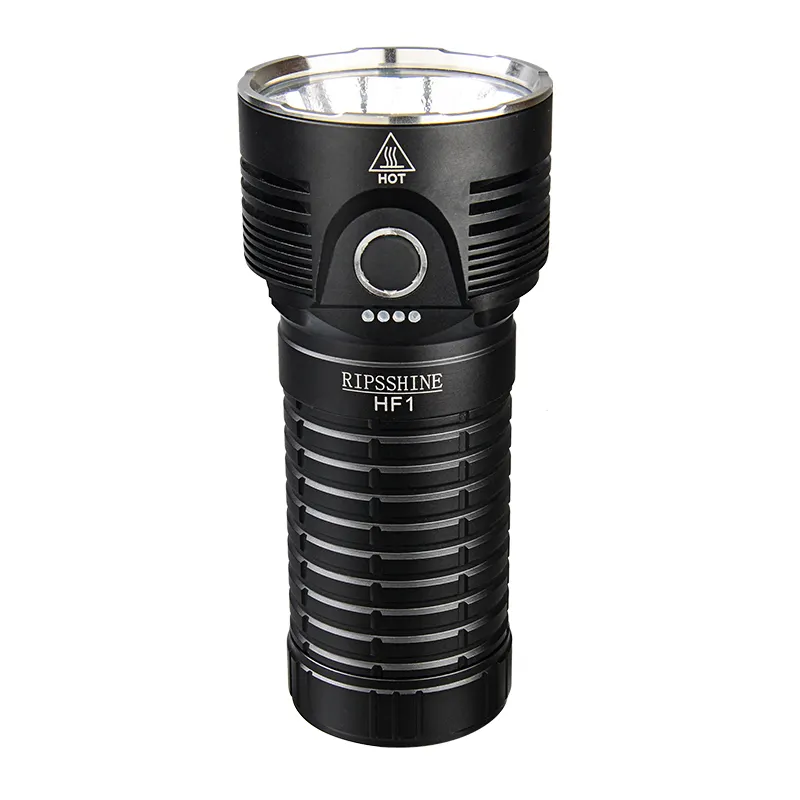 Ripsshine HF1 Venda Quente 20000 lumen Lanterna Poderosa Na amazon Recarregável caçador LED Torchlight