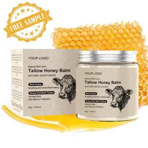 Crema Hidratante de Sebo de Abeja de Alta Calidad OEM ODM, Hidratante Orgánico para Cuerpo y Rostro para Piel Seca, Bálsamo 100% de Cera de Abeja Cruda, Crema de Sebo de Res - Product Image 4