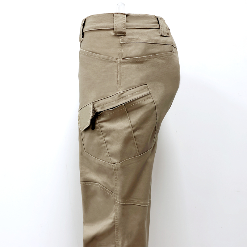 Mens Khaki Combat Trousers Durable Versatile Gear
