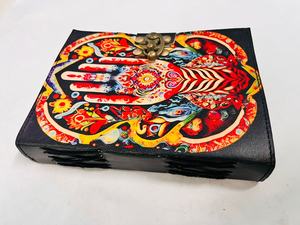 Diario de Cuero Vintage en Blanco para Hombres y Mujeres, Diario de Cuero con Borde Deshilachado Hecho a Mano, Cuaderno de Cuero Vintage, Excelente Regalo - Product Image 3