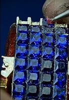 Diseño y Fabricación de Joyería con Incrustaciones Ocultas, Incrustaciones Forzadas, Incrustaciones Cuadradas en Forma de Escalera, Procesamiento de Joyería en Oro, Plata y Cobre