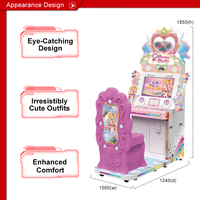 Machine de jeu d'arcade de correspondance de vêtements pour enfants à pièces d'intérieur