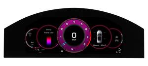 مجموعة سيارات رقمية طراز جديد عداد السرعة التلقائي لينوكس نظام ال سي دي جهاز لوحة قيادة بورش كايين - Product Image 3