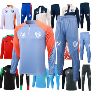 2425 White <strong>Brazil</strong> Soccer <strong>Tracksuit</strong> Wholesale Logo <strong>Football</strong> <strong>Tracksuit</strong> Men Sport Soccer <strong>Tracksuit</strong> - Product Image 4