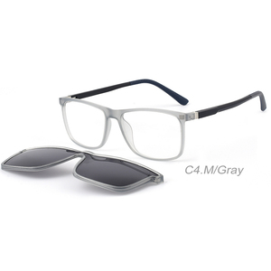 Gafas de sol magnéticas TR90 para hombre y mujer, lentes de sol con Clip, con logotipo personalizado, fabricante, novedad de <span class=keywords><strong>2023</strong></span> - Product Image 6